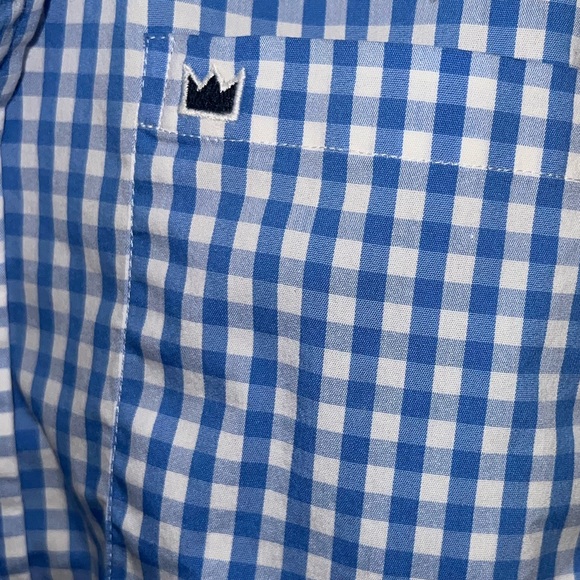 3/$10 Crown and Ivy Boys XL Plaid Polo - Picture 6 of 8